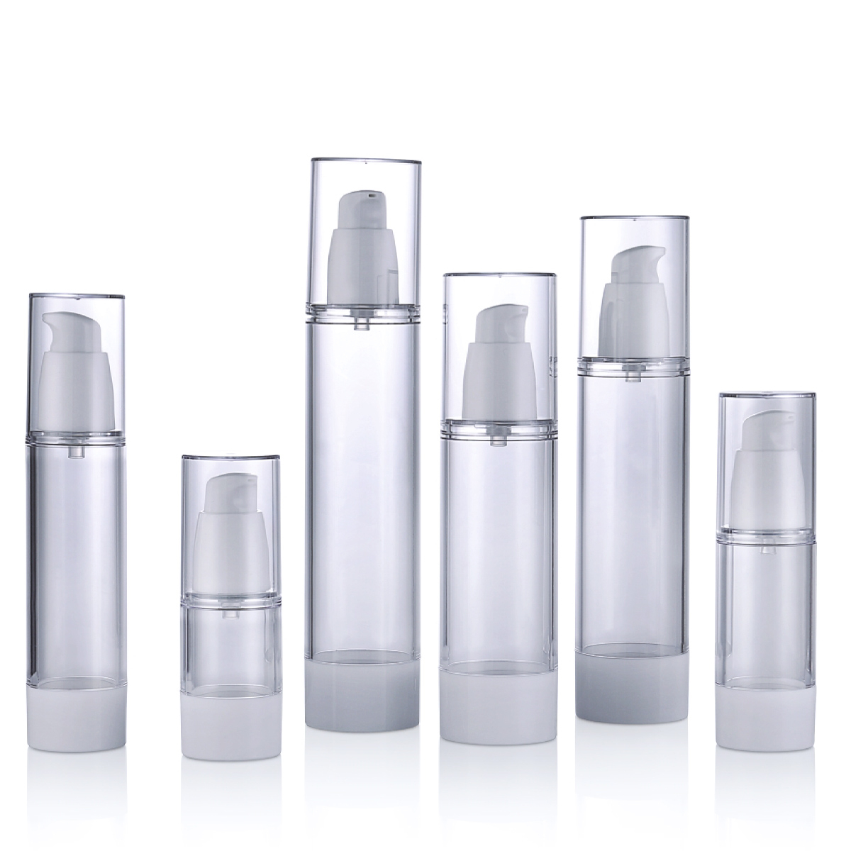 15 ml 30 ml 50 ml 80 ml 100 ml 120 ml nachfüllbare Plastikcremesbehälter Clear Luftress Alkohol Spray Spray Desinfektionsmittel Pumpe L03