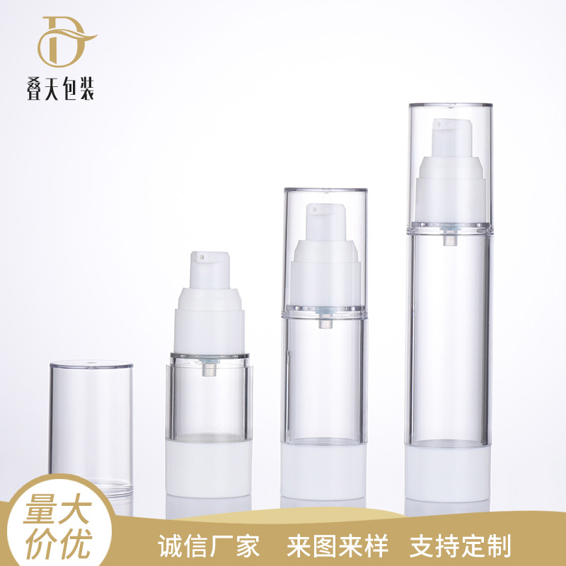 Lotion Sub Bottle 15 30 50 80 100 120 ml Reisen Wasserauffüllungsvakuumflasche Lotion Flasche