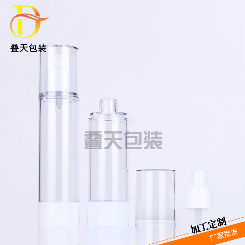 Alle Arten von Kosmetikflaschen -Lotion -Flaschenflaschenflaschen Sprühflasche 80 100 ml transparente Vakuumflasche