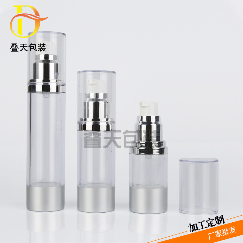 15 ml 30 ml 50 ml transparente Plastikkosmetik -Versuch -Lotion -Lotion -Flasche