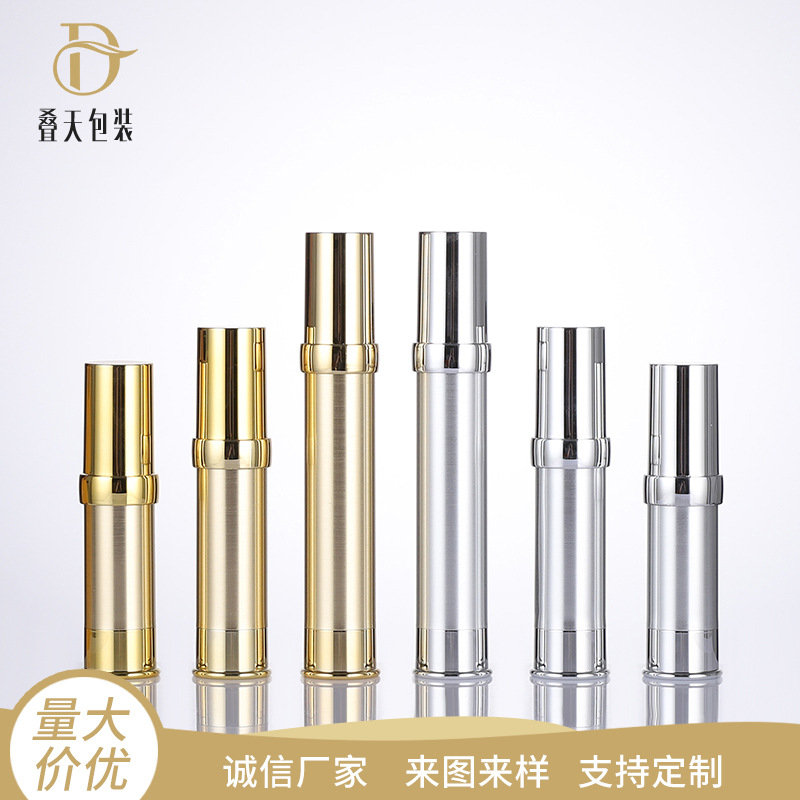 5/10/15ml Kosmetik separate Flaschenreisen tragbare Lotionflasche als Vakuumflasche