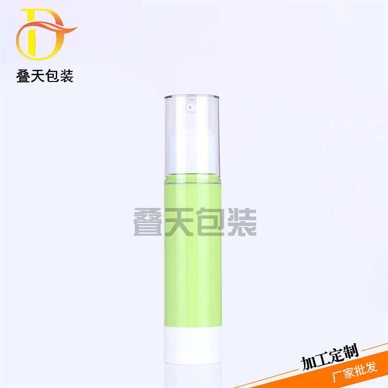 50 ml Kosmetiklotionflasche, grüne tägliche Notwendigkeiten, Wasserauffüllung, Vakuumflasche