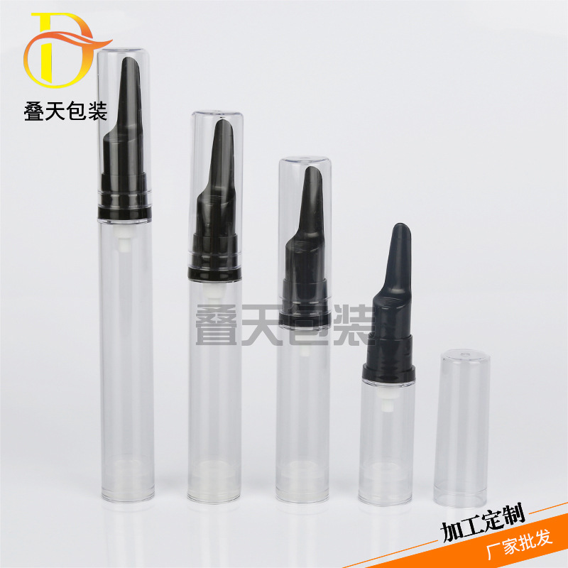 5 ml 10 ml 12 ml 15 ml Vakuum Press Lotion Flasche Augencreme Subflasche Augencreme Flasche